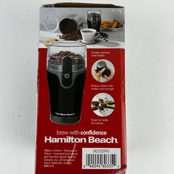 Hamilton Beach Fresh Grind Electric Coffee Grinder - Picture 7 of 7